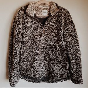 Thread & Supply Wubbly fleece pullover